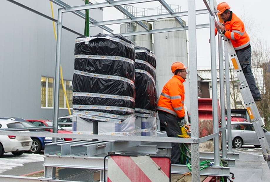 Maschinenumzug in der Industrie