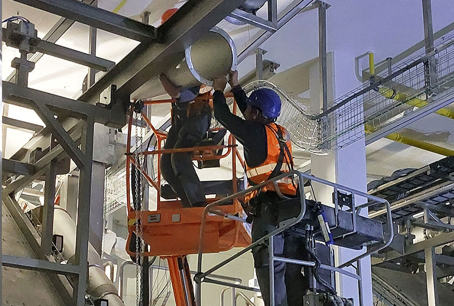 Montage Produktionsanlage Lebensmittelindustrie - 1