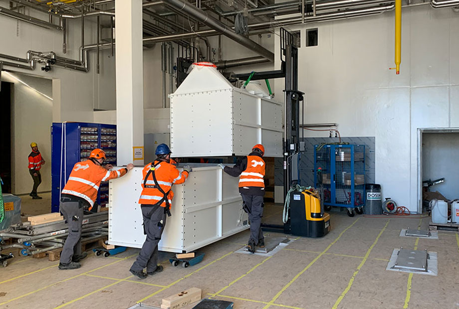 Montage Produktionsanlage Lebensmittelindustrie - 3