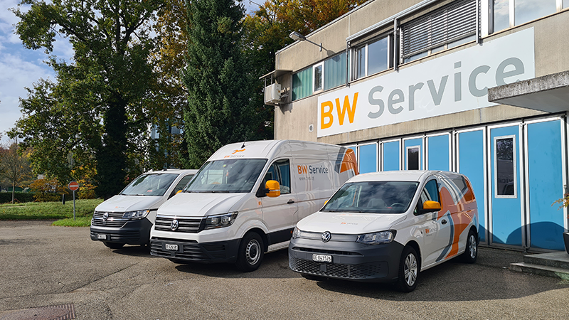 Hauptstandort Utzenstorf der BW Service AG